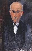 Amedeo Modigliani, Portrait of Max jacob (mk39)